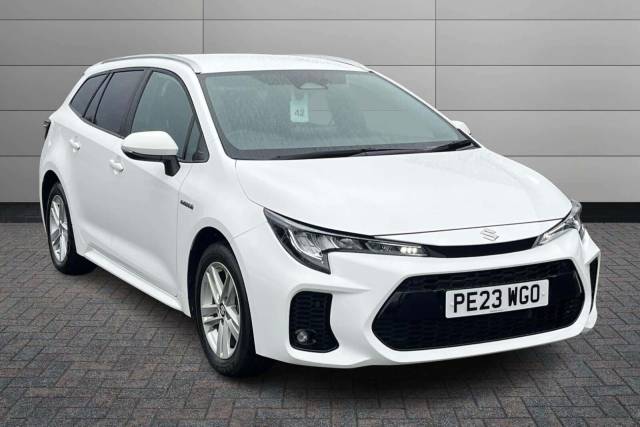 Suzuki Swace 1.8h Motion Estate 5dr Petrol Hybrid CVT Euro 6 (s/s) (140 ps) Estate Petrol / Electric Hybrid Super White