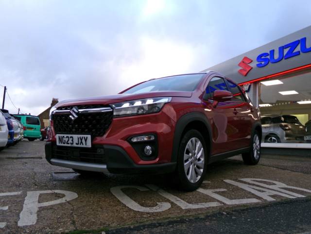 Suzuki S-Cross 1.4 Boosterjet 48V Hybrid Motion 5dr Hatchback Petrol Red