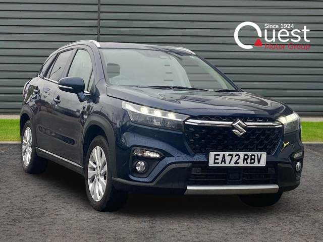 Suzuki S-Cross 1.4 Boosterjet Mhev Motion Suv 5dr Petrol Hybrid Manual Euro 6 (s/s) (129 Ps) Suv Petrol Blue