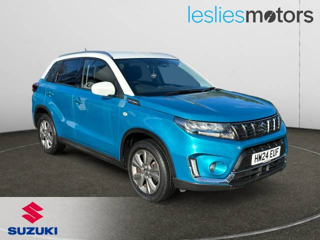 Suzuki Vitara 1.4 Boosterjet 48V Hybrid SZ-T 5dr 4x4 Petrol Atlantic Turquoise / White Roof
