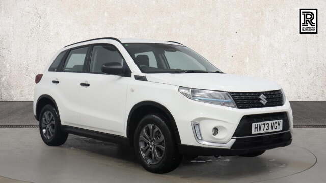 Suzuki Vitara 1.4 Boosterjet MHEV Go SUV 5dr Petrol Hybrid Manual Euro 6 (s/s) (129 ps) SUV Petrol Hybrid White