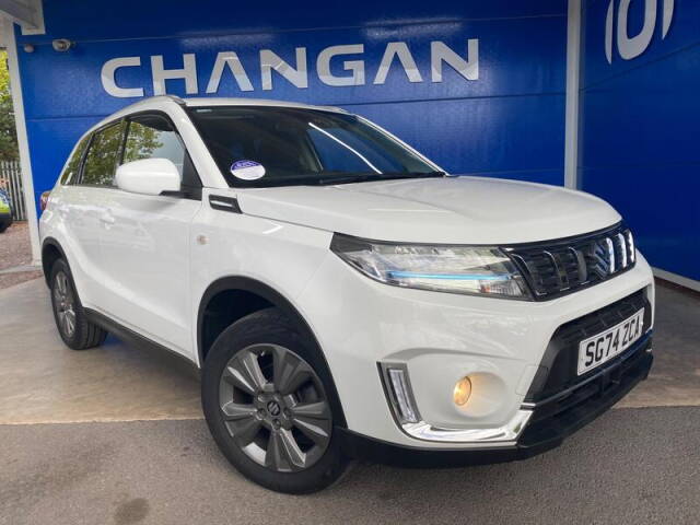 Suzuki Vitara 1.4 Boosterjet MHEV SZ-T Euro 6 (s/s) 5dr SUV Hybrid White