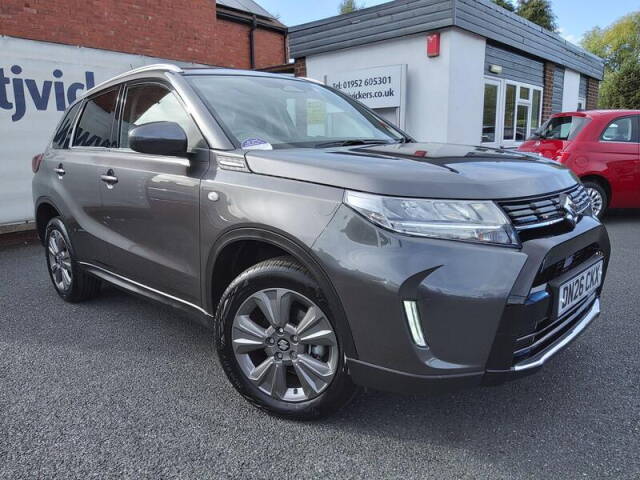Suzuki Vitara 1.4 Boosterjet MHEV Motion Euro 6 (s/s) 5dr SUV Hybrid Titan Grey