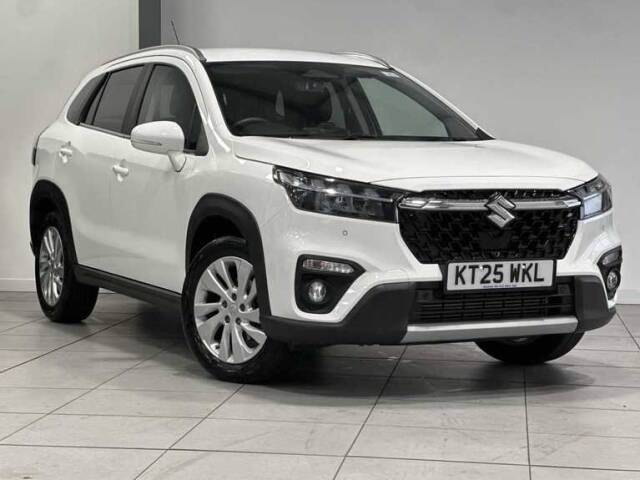 Suzuki S-Cross 1.4 Boosterjet MHEV Motion SUV 5dr Petrol Hybrid Manual Euro 6 (s/s) (129 ps) Hatchback Hybrid White