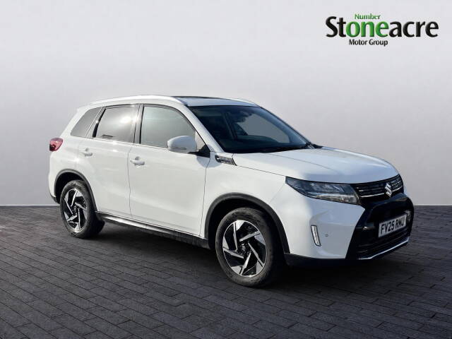 Suzuki Vitara 1.4 Boosterjet MHEV Ultra ALLGRIP Euro 6 (s/s) 5dr Hatchback Hybrid White