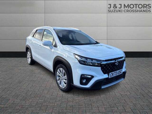 Suzuki S-Cross 1.4 Boosterjet 48V Hybrid Motion 5dr Hatchback Petrol White
