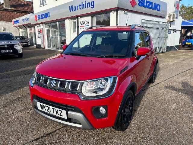 Suzuki Ignis 1.2 Dualjet 12V Hybrid SZ5 ALLGRIP 5dr Hatchback Petrol Red