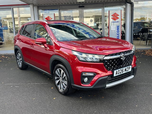 Suzuki S-Cross 1.4 Boosterjet MHEV 109 Ultra 5dr Auto Hatchback Petrol ZQ5 - Energetic red pearl