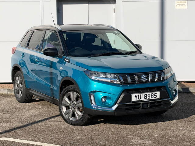 Suzuki Vitara 1.5 Hybrid SZ-T 5dr AGS 4x4 Petrol / Electric Hybrid Turquoise