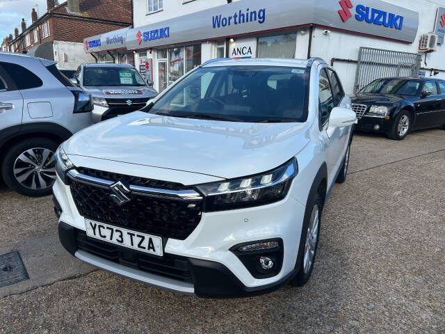 Suzuki S-Cross 1.5 Hybrid Motion 5dr AGS Hatchback Petrol / Electric Hybrid White