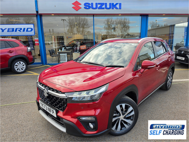 Suzuki S-Cross 1.4 Boosterjet MHEV Ultra SUV 5dr Petrol Hybrid Manual ALLGRIP Euro 6 (s/s) (129 ps) SUV Hybrid Red