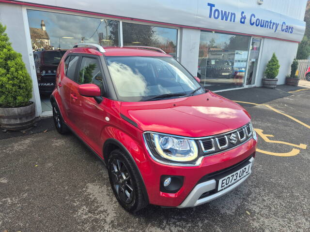 Suzuki Ignis 1.2 Dualjet MHEV SZ-T Hatchback 5dr Petrol Hybrid CVT Euro 6 (s/s) (83 ps) Hatchback Hybrid Red