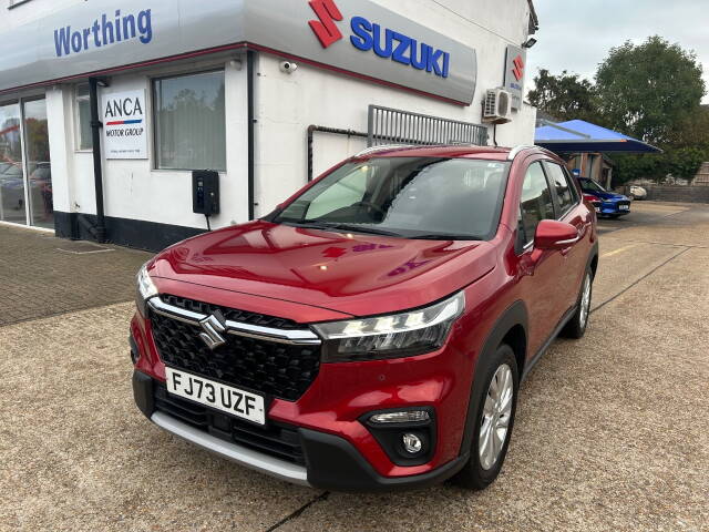 Suzuki S-Cross 1.5 Hybrid Motion 5dr AGS Hatchback Petrol / Electric Hybrid Red