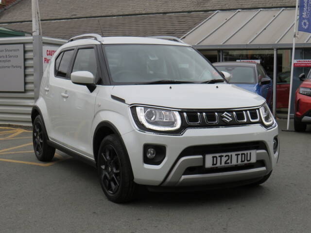 Suzuki Ignis 1.2 Dualjet MHEV SZ-T Hatchback 5dr Petrol Hybrid CVT Euro 6 (s/s) (83 ps) Hatchback Hybrid White