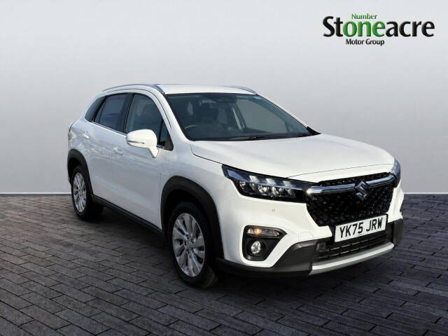 Suzuki S-Cross 1.4 Boosterjet 48V Hybrid Motion 5dr Hatchback Hybrid White