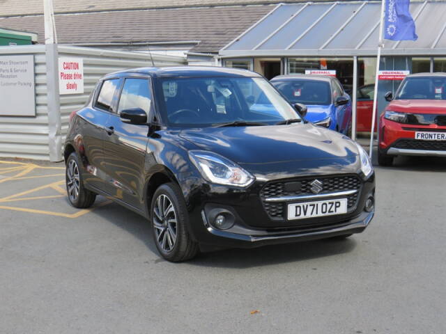 Suzuki Swift 1.2 Dualjet MHEV SZ5 Hatchback 5dr Petrol Hybrid Manual ALLGRIP Euro 6 (s/s) (83 ps) Hatchback Hybrid Black