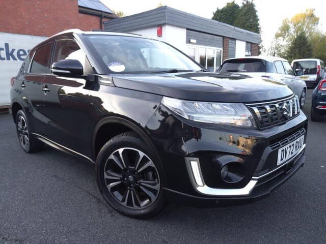 Suzuki Vitara 1.4 Boosterjet MHEV SZ5 Euro 6 (s/s) 5dr SUV Hybrid Cosmic Black Pearl