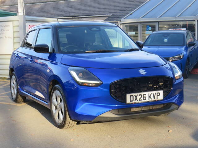 Suzuki Swift 1.2 MHEV Motion Hatchback 5dr Petrol Hybrid Manual Euro 6 (s/s) (82 ps) Hatchback Hybrid Blue