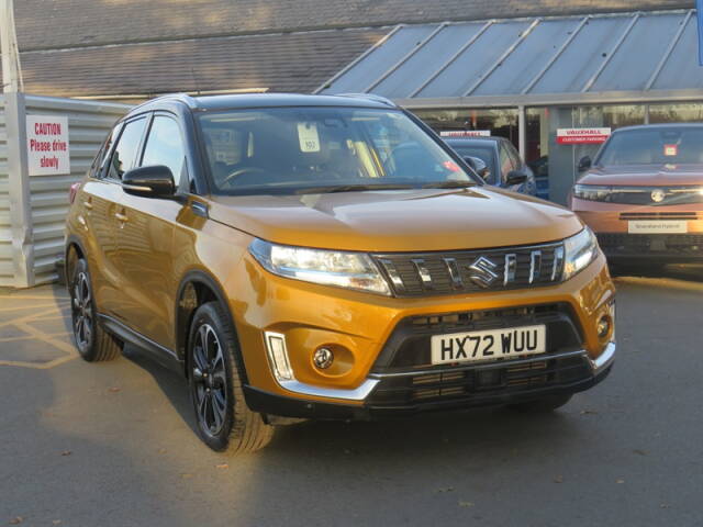 Suzuki Vitara 1.4 Boosterjet MHEV SZ5 SUV 5dr Petrol Hybrid Manual ALLGRIP Euro 6 (s/s) (129 ps) SUV Hybrid Yellow