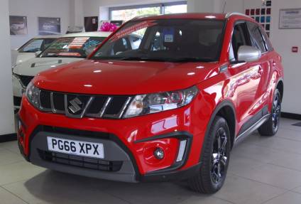 Suzuki Vitara 1.4 Boosterjet S ALLGRIP 5dr Estate Petrol Bright Red