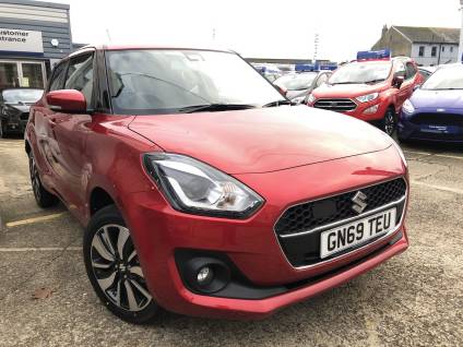 Suzuki Swift 1.2 SHVS SZ5 ALLGRIP 5dr HATCHBACK Petrol / Electric Hybrid Burning Red